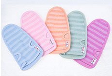 rub-free bathing towel (colorful type)