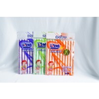 彩条竹纤维百妙中文清洁巾