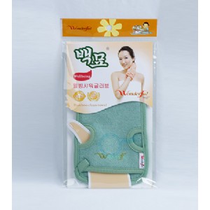 免搓澡巾豪华型 백묘韩文绿色